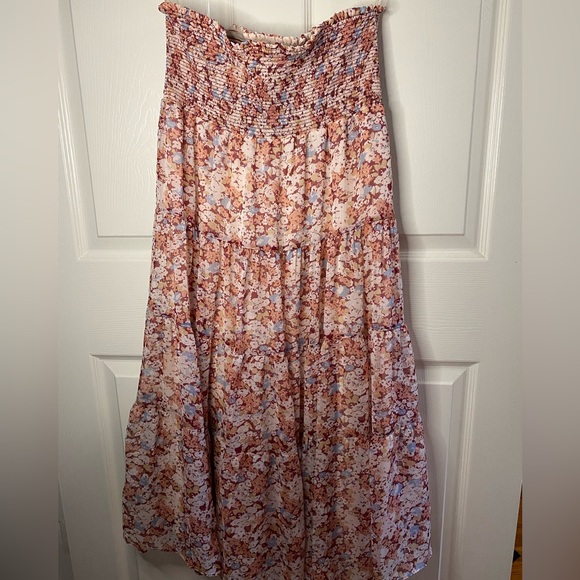 Ralph Lauren Dresses & Skirts - Lauren Ralph Lauren Floral Ruffle Maxi Skirt – Cottagecore Romantic Boho, Size 4